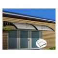 Instahut 1mx2.4m DIY Window Door Awning Canopy Patio UV Rain Outdoor Sun Shield White