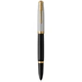 Parker Parker 51 Premium Fountain Pen in Black with Gold Trim Black
