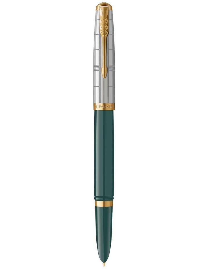 Parker Parker 51 Premium Fountain Pen in Forest Green with Gold Trim Green