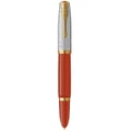 Parker Parker 51 Premium Fountain Pen in Rage Red with Gold Trim Red