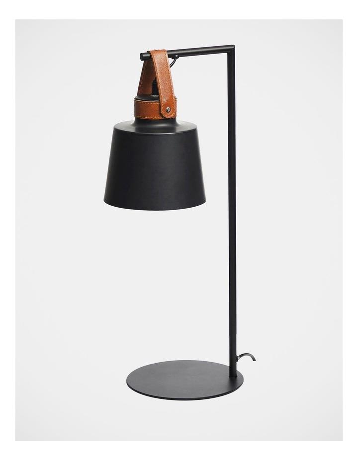 Vue Floro 20x18x52cm Solid Table Lamp in Black