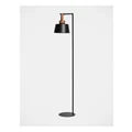Vue Floro 25x22x152cm Solid Floor Lamp in Black
