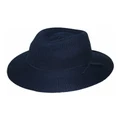 Rigon Jacqui Wash & Wear Mannish Hat In Navy M-L
