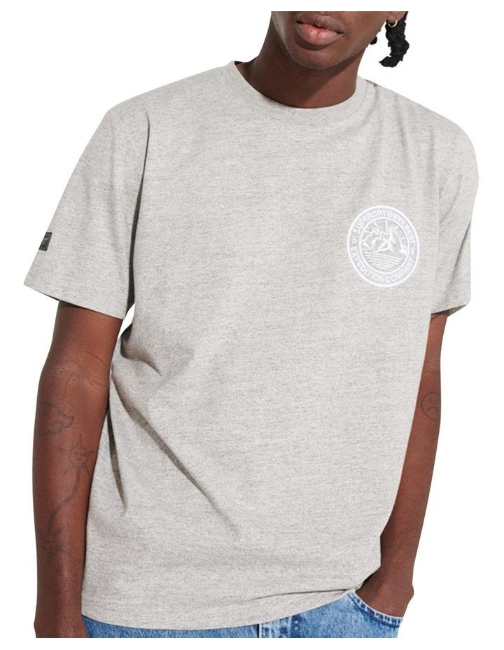 Superdry Expedition Graphic Tee in Grey Grey Marle M