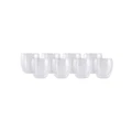 Maxwell & Williams Blend Double Wall Cup 250ML Set of 8 Gift Boxed in Clear