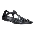 ECCO Flash T-Strap Sandal In Black 41