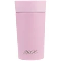 Oasis Stainless Steel Double Wall Insulated Travel Mug 360ml in Carnation Baby Pink