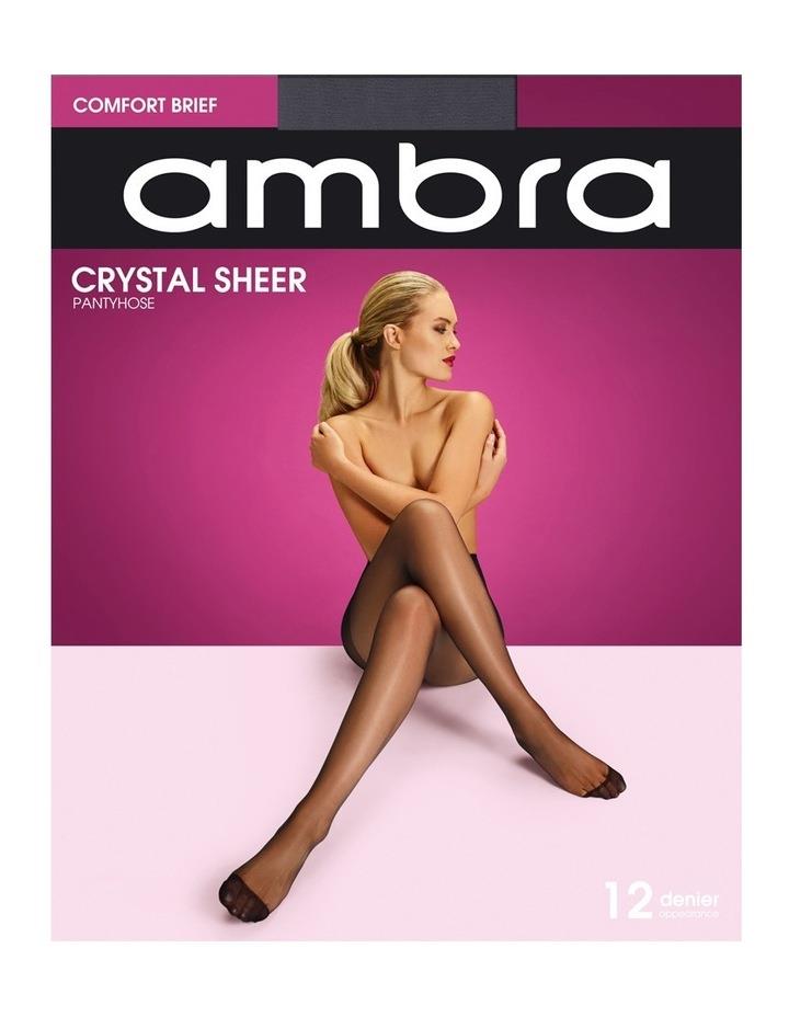 Ambra Crystal Sheer PantyHose Vision Extra Tall Tights Charcoal Medium
