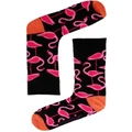 Mitch Dowd Flamingo Bamboo Socks in Black One Size