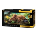 National Geographic Triceratops Paper Model Kit