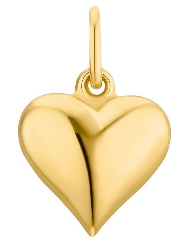 Amor Heart Pendant In 9ct Gold OSFA