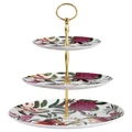 Maxwell & Williams Royal Botanic Gardens Botanica 3 Tiered Cake Stand Gift Boxed in Multi Assorted