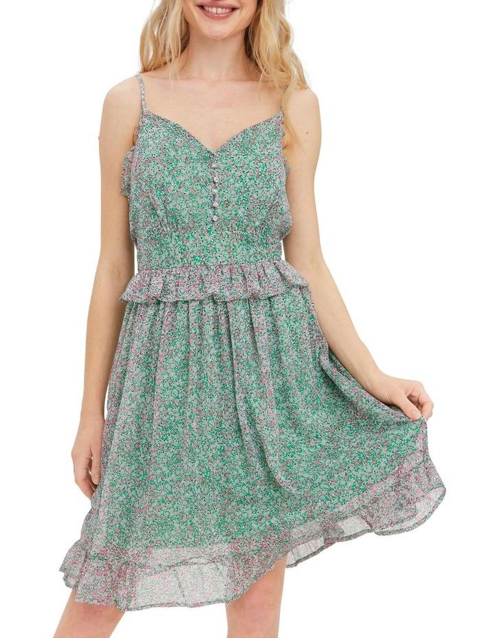 Vero Moda Urba Singlet Dress in Holly Green S