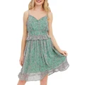 Vero Moda Urba Singlet Dress in Holly Green L