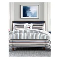 Tommy Hilfiger Tommy Mustique Stripe Quilt Cover Set Assorted Queen Size