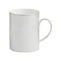 Wedgwood Gio Platinum Mug in White