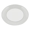 Wedgwood Gio Platinum Plate 20cm in White