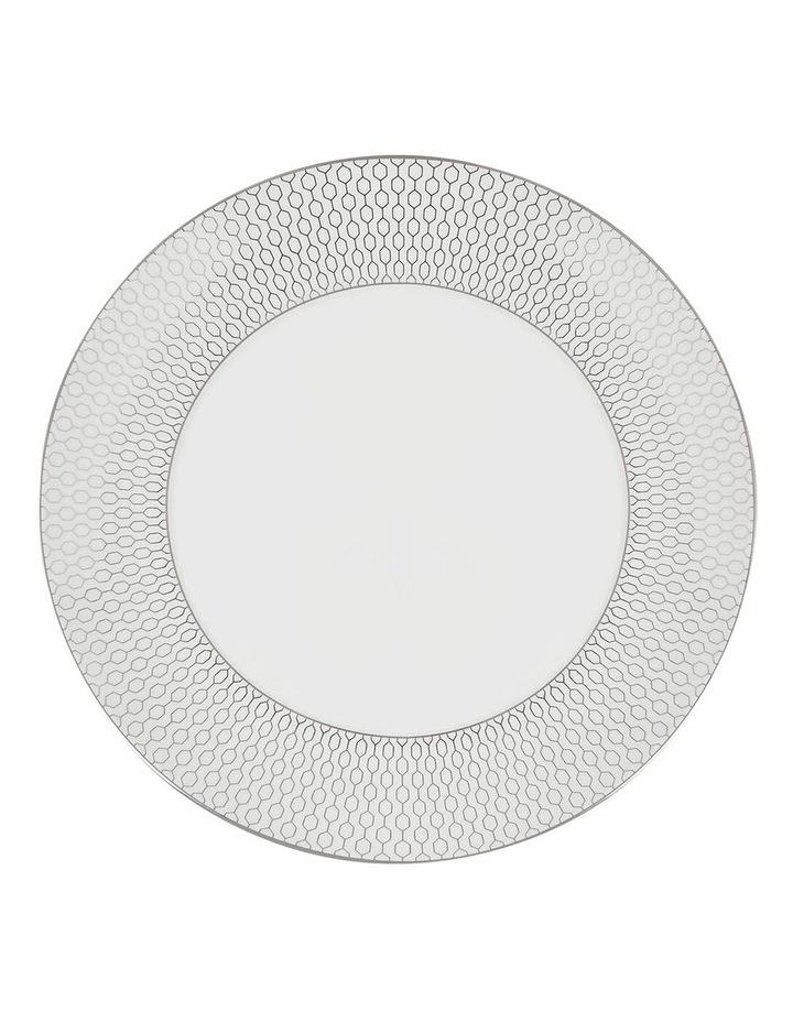 Wedgwood Gio Platinum Plate 20cm in White