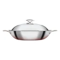 Circulon C-Series Nonstick Clad Induction Covered Wok 36cm in Stainless Steel Silver