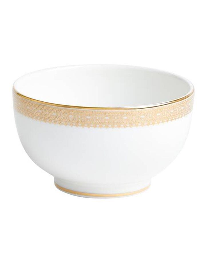 Wedgwood Vera Lace Bowl 11cm in White/Gold