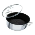 Circulon C-Series Nonstick Clad Induction Stockpot 26cm in Stainless Steel Silver