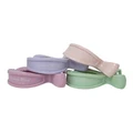 Bubba Blue Pram Clips 4 Pack in Pink Multi Assorted