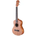 Alpha Concert Ukulele 23" inch with Carry Bag and Tuner Brown
