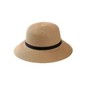 Gregory Ladner Classic Style Narrow Band Sun Hat In Natural One Size