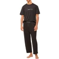 Calvin Klein Embossed Icon Lounge Pant in Black S