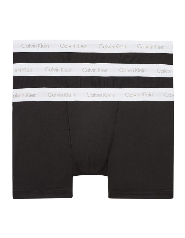 Calvin Klein Cotton Stretch Boxer Brief 3 Pack In Black 3XL