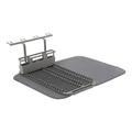 Umbra UDry Dishrack with Dry Mat in Charcoal