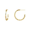 PDPAOLA Halo Earrings In Gold Assorted