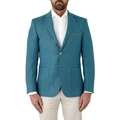 Dom Bagnato Danielle Tailored Fit Sports Jacket in Teal 52S