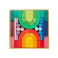 Jenjo Building Block Set Rainbow
