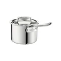 All Clad D5 Polished Induction Stainless Steel Saucepan 1.8L + lid