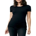 Ripe Short Sleeve Round About Tee in Black XS