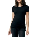 Ripe Short Sleeve Round About Tee in Black S