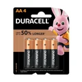 Duracell Alkaline Aa 4 Pack