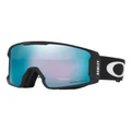 Oakley Line Miner Snow Goggles Black OO7070 Sunglasses Blue One Size