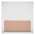 Status Anxiety Old Flame Zip Around Wallet in Dusty Pink