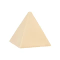 salt&pepper Pyramid Object 12x12cm in Taupe