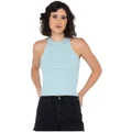 Rusty Charis Ribbed Tank in Blue 6