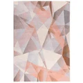 Rug Culture Dimensions Divinity Shatter Modern Rug in Blush 230x160cm