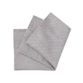 Calvin Klein Zigzag Silk Pocket Square in Grey