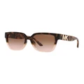 Michael Kors Karlie Sunglasses In Dark Tortoise/Pink Brown