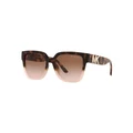 Michael Kors Karlie Sunglasses In Dark Tortoise/Pink Brown