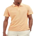 Barbour Washed Sports Polo in Coral S