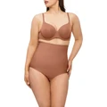 Nancy Ganz X-Factor High Waisted Brief In Cocoa Brown 10