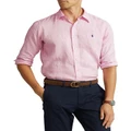 Polo Ralph Lauren Classic Fit Linen Shirt in Pink XL