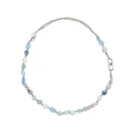 Barcs Neptune Mixed Stone & Pearl Necklace in Blue